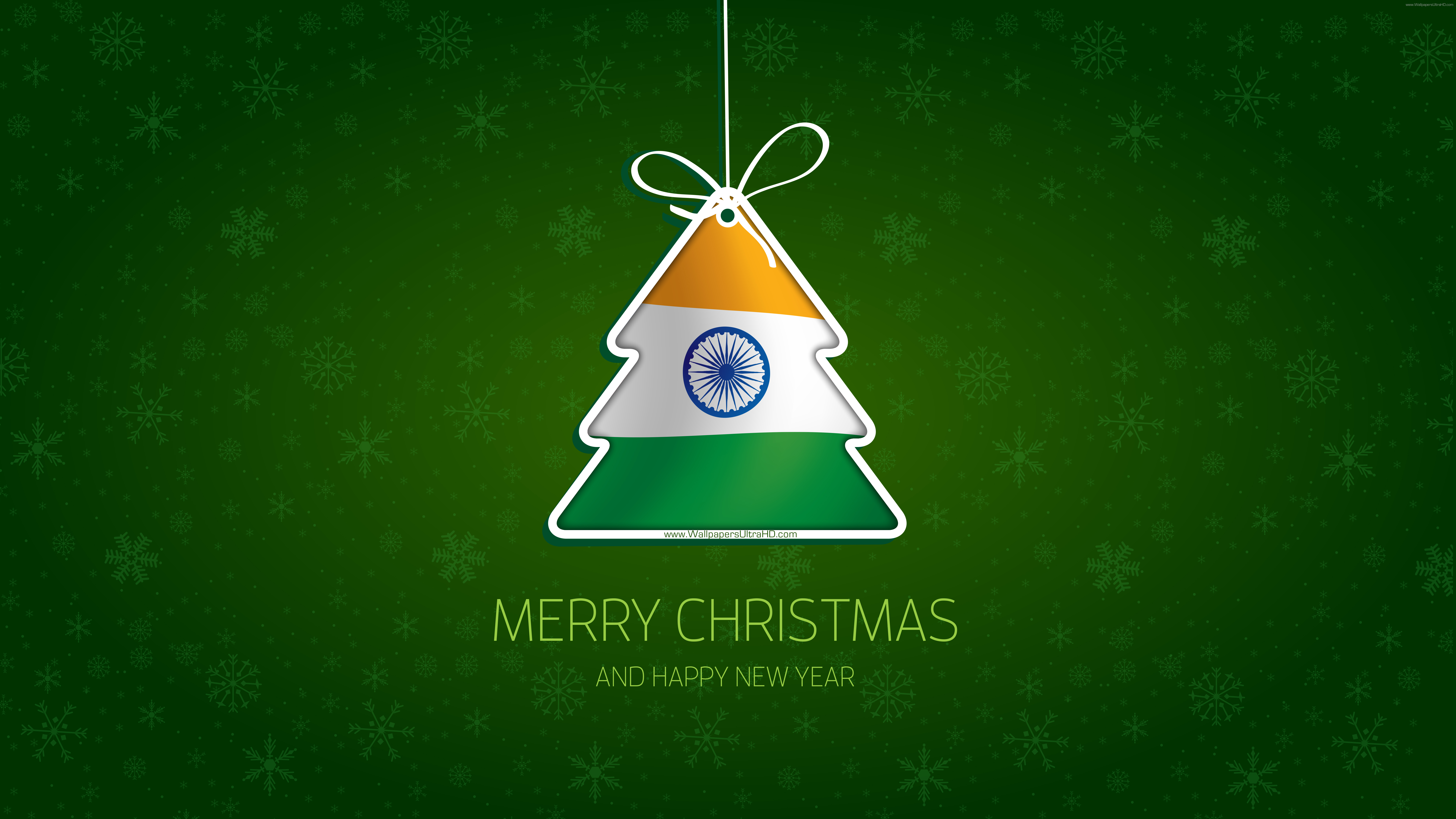 Christmas tree INDIA happy new year