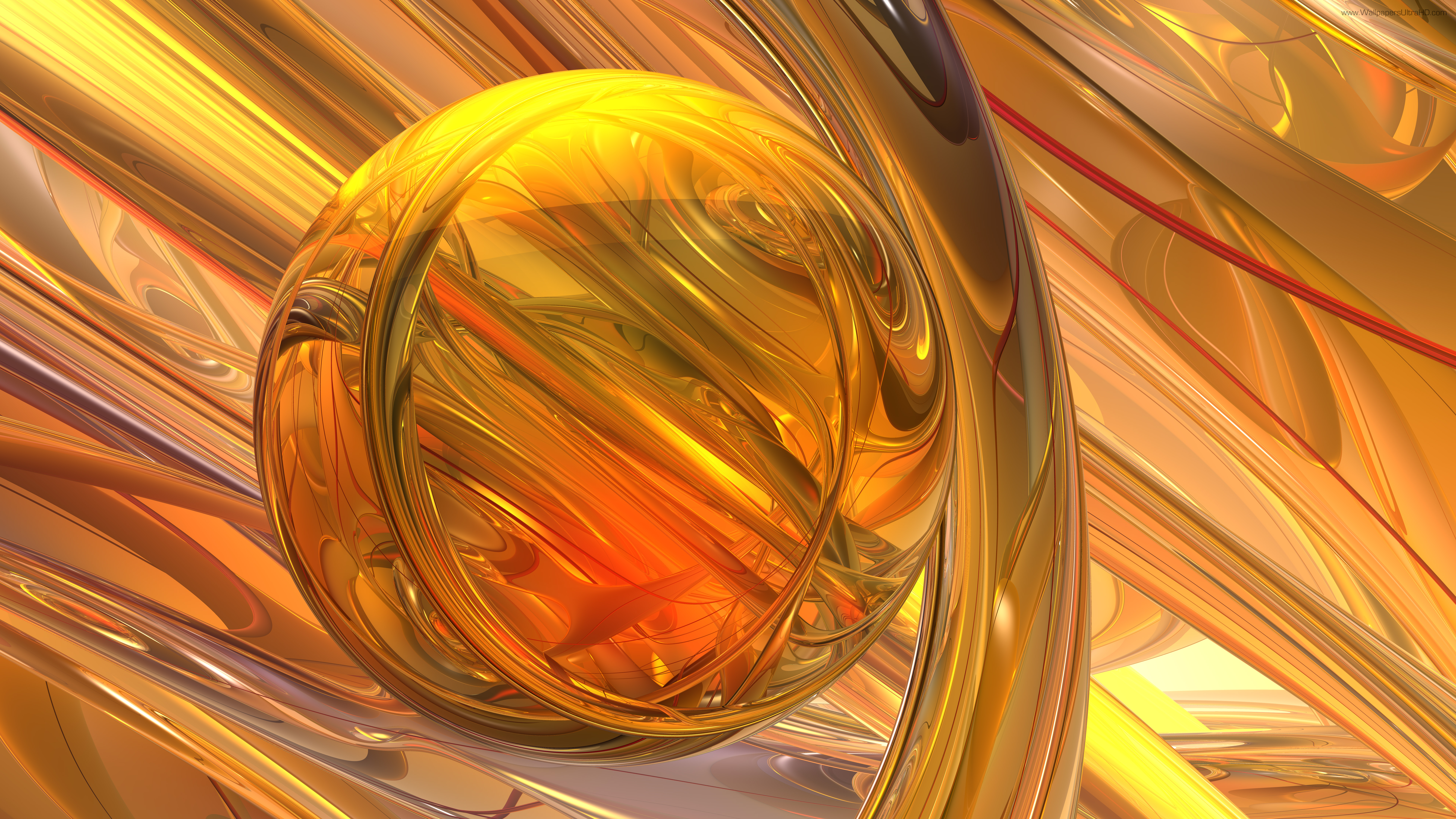 abstract gold pearl 2