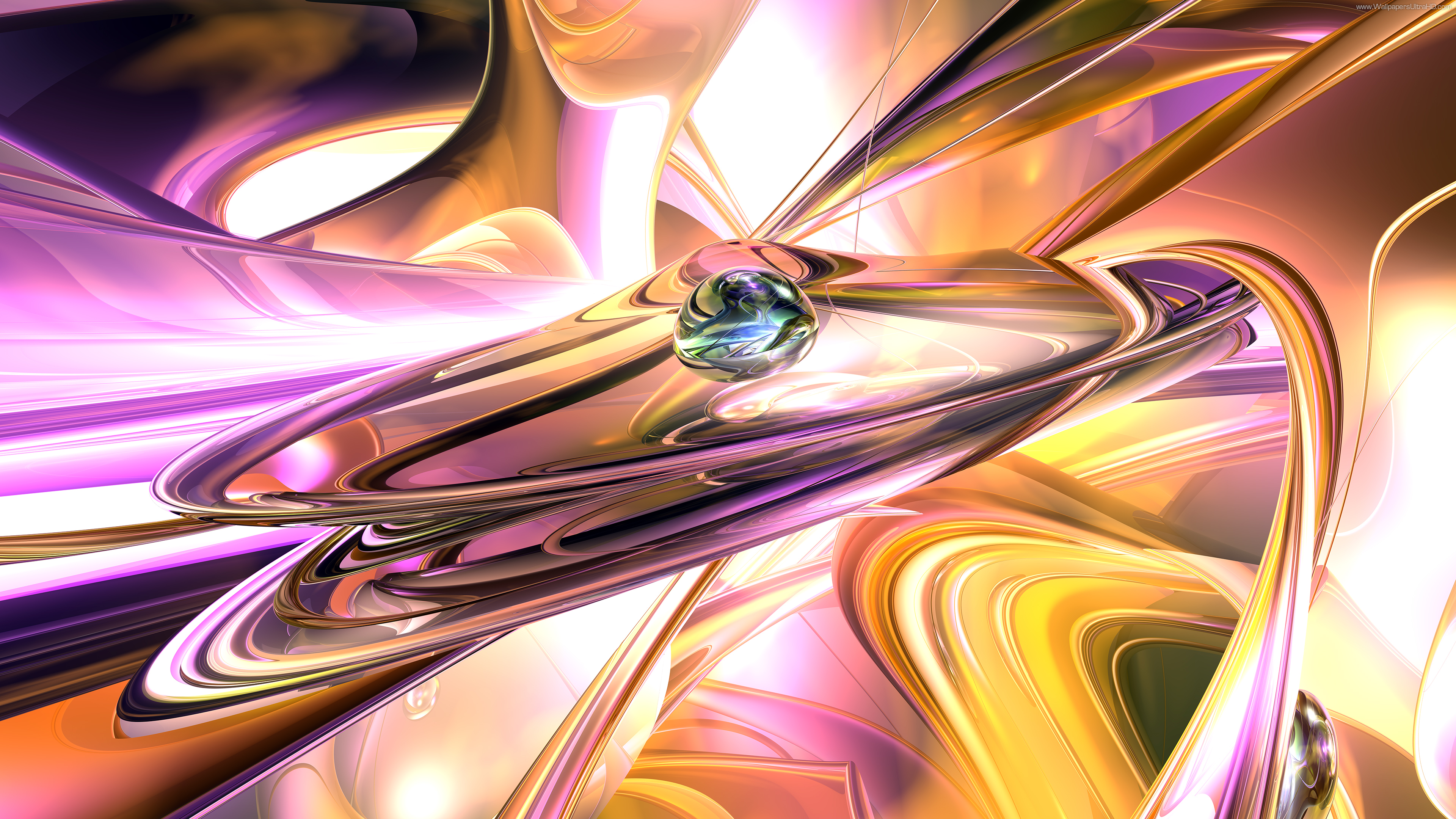 Love Pink abstract